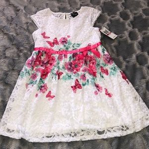 Girls flower dress